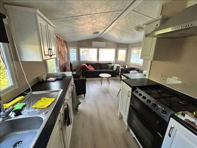 te huur stacaravan op camping op de Veluwe - dichtbij bos en natuur